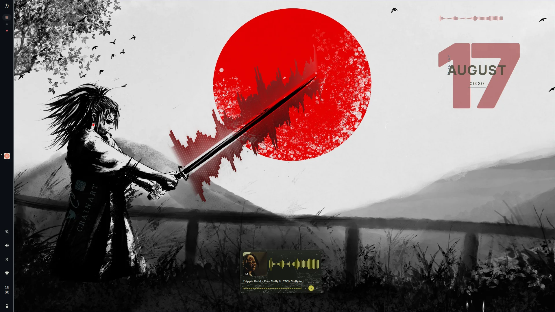 Ryoku desktop, A samurai under the sun